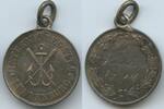 Silbermedaille Preismedaille 4.8.1901 Österreich Kaiserreich - Tschechien Břeclav GX1505 - Interne Regatta Lundenburg - mit Graur Vorzüglich
