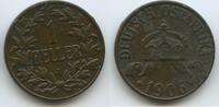 Deutsch Ostafrika 1 Heller H0944 - Wilhelm II. DOA German East Africa Emergency Coinage -
