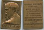 Frankreich France Bronzeplakette GN1278 - Debussy Claude 1862-1918 -