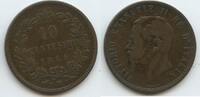 Italien Königreich 10 Centesimi G12522 - Vittorio Emanuele II. 1861-1878 Italia Italy -
