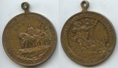 Ungarn Hungary Bronzemedaille tragbar G11230 - 1000-Jahrfeier Millennium 896-1896 - Jubileumi emlékérem -