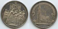 Österreich Oberösterreich Linz Silbermedaille Firmungsmedaille M#8486 - Maria Empfängnisdom in Linz von Leo Zimpel -