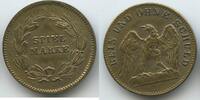 Deutsches Reich Kaiserreich Spielmarke Rechenpfennig Spielgeld G4405 - Rein und ohne Schuld - Adler - Spielmünze ALT Jeton -