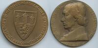 Tschechoslowakei CSSR Budweis Große Bronzemedaille GN1316 - Vojtěch Jírovec 1763-1850 (Adalbert Gyrowetz) Českých Budějovicích -