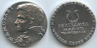 Tschechoslowakei CSSR Prag Große Aluminiummedaille GY014 - Bertramka Muzeum W. A. Mozarta -