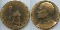Tschechoslowakei CSSR Czechosłowacja Große Bronzemedaille GN1328 - Pavel Křížkovský 1820-1885 - Opava (Uchytilová) -