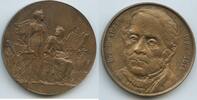 Frankreich France Große Bronzemedaille GY033 - Daniel-François-Esprit Auber 1782-1871 Komponist -