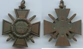 Ungarn 2.Weltkrieg Orden Ehrenzeichen GY111 - Feuerkreuz für Frontkämpfer 1. Klasse -