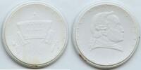 Porzellanmedaille Biskuit-Porzellan 1924 Deutsches Reich Königsberg Ostpreussen GN1349 - Auf den 200. Geburtstag von Immanuel Kant Vorzüglich, Fl...