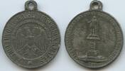 Österreich Kaiserreich Tschechien Litoměřice Zinnmedaille GX329 - Erinnerung an die Enthüllung des Kaiser Josefs Denkmales in Leitmeritz -