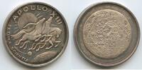 Vereinigten Staaten von Amerika Silbermedaille Mond M#7973 - Apollo XIII - Ex Luna Scientia - J.Swigert, J.Lovell, F.Haise -