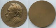 Österreich 1.Republik 1918-1938 Bronzemedaille einseitig GY169 - Franz Schalk 1863–1931 Österreichischer Dirigent -