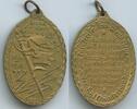 Deutsches Reich Kaiserreich Gedenkmedaille 1.Weltkrieg Bronzeguß GY232 - Kyffhäuserbund-Medaille - Blank die Wehr-rein die Ehr -