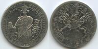 RDR Österreich Hall in Tirol Zinnmedaille G13039 - Habsburg Sigismund der Münzreiche 1486 - Ritter auf Pferd -