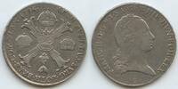 RDR Österreichische Niederlande 1 Kronentaler (Crocione) Silber M#8822 - RAR - Franz II. 1792-1835 Böhmen Prague Austria -
