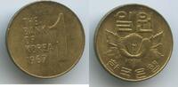 Südkorea 1 Won G7222 - Bank of Korea - Rose of Sharon - South Korea -