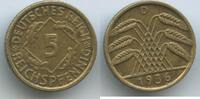 Deutsches Reich Weimar 5 Reichspfennig G10504 - Germany Weimar Republic -