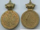 Österreich Kaiserreich Medaille tragbar GX304 - Gott segne mein Volk und mein Reich - Franz Joseph I. 1848-1908 -