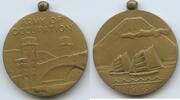 Vereinigten Staaten von Amerika WWII Bronzemedaille Verdienstmedaille G16332 - Fujijama mit Dschunke - Brücke von Remagen - Army of Occupation -