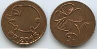 Deutschland Bundesrepublik Glücksbringer Glücksmünze Neujahrsmünze L2738 - Glückspfennig Glücksschweinchen Ferkel Glücksklee -