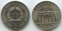 Deutsche Demokratische Republik 5 Mark G7324 - Brandenburger Tor Berlin - German-Democratic Republic DDR -