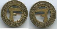 Vereinigten Staaten von Amerika Good for One Fare Token Jeton Wertmarke M#7521 - Fort Worth Transit Company USA Texas -