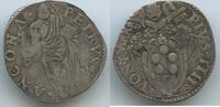 Vatikan Italien-Kirchenstaat Rom 1 Giulio Silber H0224 - Papst Pius IV. 1559–1565 Italian States Papal States -