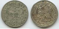 RDR Österreich 3 Kreuzer (Groschen) Silber M#8345 - Leopold I. 1658-1705 -