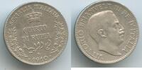 ¼ Rupia Silber (Quarto di Rupia) 1910 R Rom Italienisch Somalia M#6795 - SEHR RAR Vittorio Emanuele III. Italian Somaliland Sehr Schön - Vorzügli...