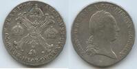1 Kronentaler Silber 1796 B Kremnitz RDR Österreichische Niederlande Habsburg M#8774 - Franz II. 1792-1797 Austria Austrian Netherlands Sehr schö...