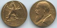 Bronzemedaille vergoldet 1902 Deutsches Reich Baden-Durlach M#8782 - 50.Regierungsjubiläum Großherzogs Friedrich von Baden 1852-1902 Vorzüglich, ...