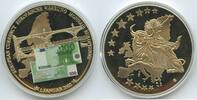 Deutschland - Europa Große Medaille 100 Euro 2002 GN1182 - Banknoten-Prägung - Europa auf Stier -