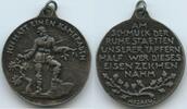 Deutsches Reich 1. Weltkrieg Eiserne Medaille Abzeichen Orden GX1000 - Ich hatte einen Kameraden - Hosaeus -