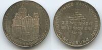 Österreich Salzburg Spendenmedaille Bronze versilbert M3784 - Salzburg Kollegienkirche erbaut 1694-1707 Katholische Universität -
