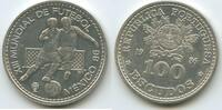Portugal 100 Escudos GS263 - Fussball WM Mexiko 86 -