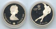 Kanada 20 Dollars Silber GS1033 - Olympia 1988 Calgary Skater Canada -