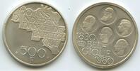 Belgien 500 Francs Silber GS660 - Belgique Baudouin I. Proof Anniversary of Independence Belgium -