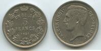 Belgien 1 Belga / 5 Francs G9043 - Des Belges Albert I. 1909-1934 Belgium -