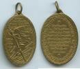 Deutsches Reich Kaiserreich Gedenkmedaille 1.Weltkrieg Bronzeguß GX426 - Kyffhäuserbund-Medaille - Blank die Wehr-rein die Ehr -