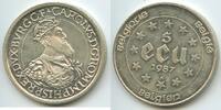 Belgien 5 Ecu GS517 - Belgium Silver Charles V. Belgie Belgien -
