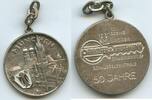 Deutschland Bundesrepublik Bayern Medaille GX1220 - München Pankofer & Kauffmann 50 Jahre Schlüsselzentrale -