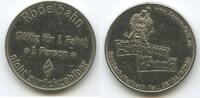 Deutschland Bundesrepublik Bayern Wertmarke Jeton Token 1 Fahrt 1 Person T098 - Reisbach/Fellbach Rodelbahn Bayern Park -