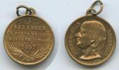 Frankreich Bronzemedaille G13351 - Pierre-Jean de Béranger 1780-1857 Dichter und Liedermacher -