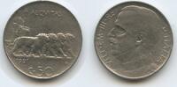 Italien Königreich 50 Centesimi G2000 - Löwen Victor Emmanuel III. 1900-1946 Italy -