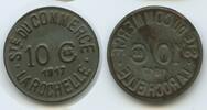Frankreich 10 Centimes Token Coinage T232 - La Rochelle Ste. du Commerce France Jeton -