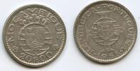 Mosambik Portugisisch 20 Escudos Silber G1269 - Mozambique Overseas province of Portugual -