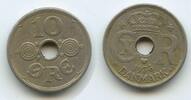 Dänemark 10 Öre (10 Øre) G2459 - Christian X.1912-1947 Denmark -