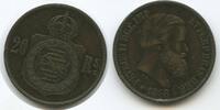 Brasilien 20 Reis G9859 - Pedro II. 1868-1870 Brazil Brésil -