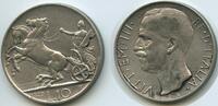 Italien 10 Lire G1927 - Victor Emmanuel III. 1900-1946 Italy -
