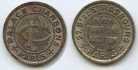 Frankreich Paris Jeton Phonograph token Wertmarke M001 - Place Chansons Paris B.d.Strasbourg Bon Pour Une Audition France -